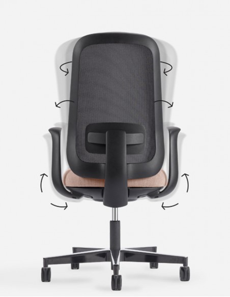 Крісло SITLAND SKATE, ергономічне, для активного сидіння, для оператора
