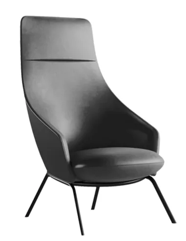 Кресло SITLAND MONTECARLO, лаундж, кожа премиум клас