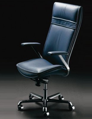 Кресло SITIA IDESIA, для руководителя, кожа премиум класс 2