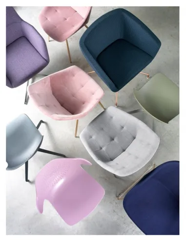 Кресло SITIA DARWIN VISITOR, для посетителя, тканевое