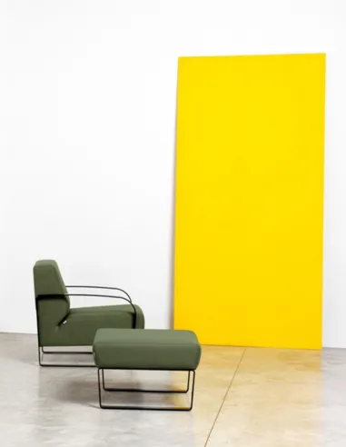 Кресло SITIA VIOLA, мягкое, лаундж, тканевое