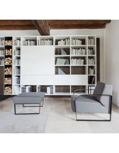 Кресло SITIA VIOLA, мягкое, лаундж, тканевое