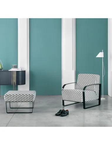 Кресло SITIA VIOLA, мягкое, лаундж, тканевое