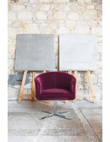 Кресло SITIA DAPHNE, для посетителей, мягкое, тканевое