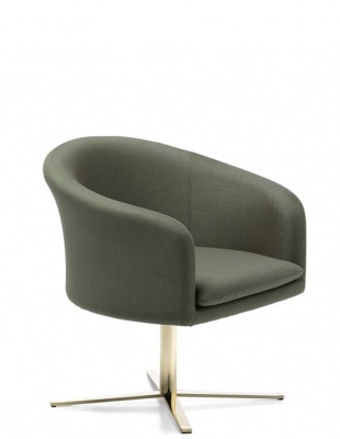 Крісло SITIA DAPHNE, для відвідувачів, м'яке, тканинне 2