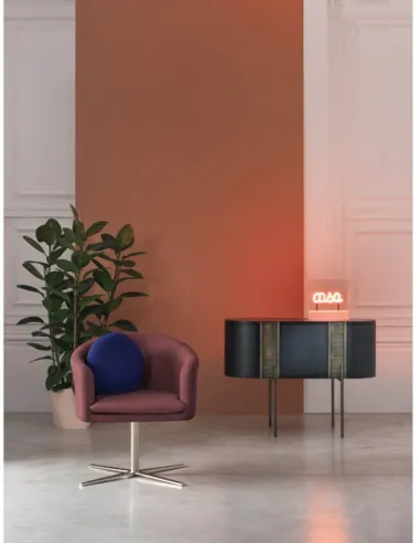 Кресло SITIA DAPHNE, для посетителей, мягкое, тканевое