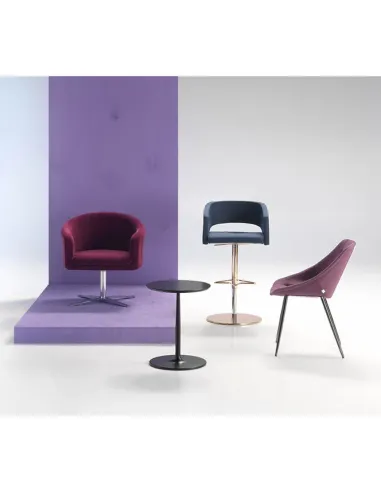 Кресло SITIA DAPHNE, для посетителей, на деревянных ножках - цена Киев, Днепр, Одесса, Харьков, Львов, Винница