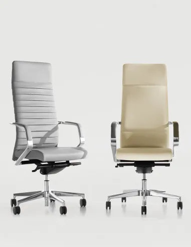 Кресло MILANI CELINE для руководителя, кожаное