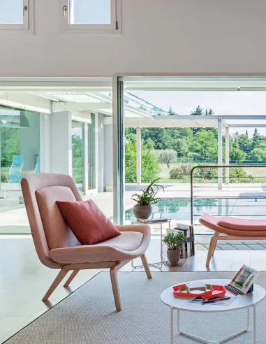 Кресло MILANI NORDIC, мягкое, для посетителей, дизайнерское - цена Киев, Днепр, Одесса, Харьков, Львов, Винница