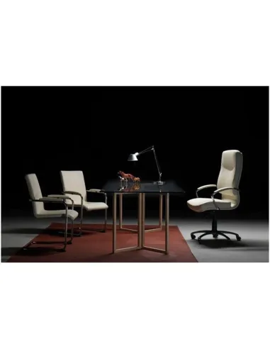 Кресло VAGHI AQABA для руководителя, кожаное