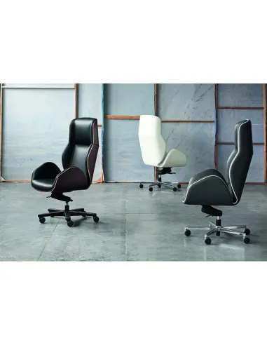 Кресло VAGHI SUONI LUX для руководителя, кожаное - купить Киев, Днепр, Одесса, Львов, Харьков