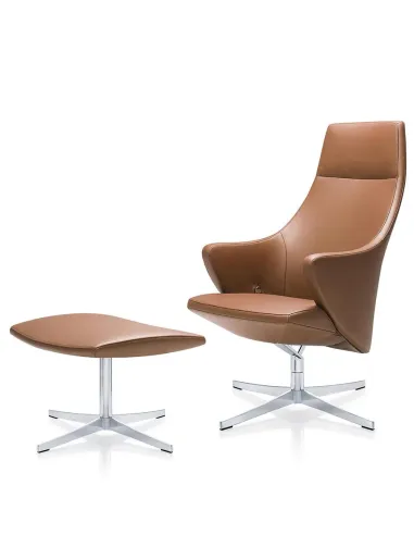 Кресло ZÜCO 4 PLUS RELAX (AA0862), кожаное, лаундж, для руководителя