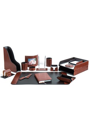 Набор 16 предметов, кожа Toscana/Cuoietto