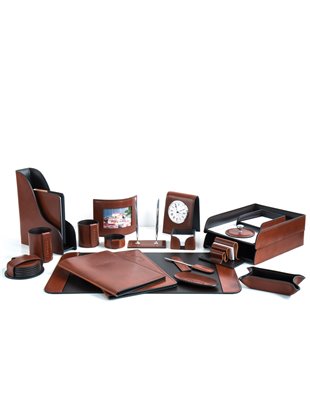 Набор 21 предмета, кожа Toscana/Cuoietto