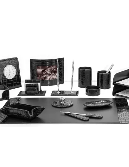Набор 15 предметов, кожа Cuoietto Crocco
