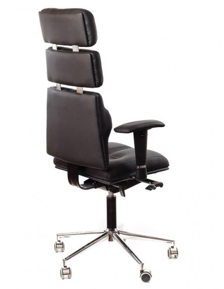 Кресло для оператора, ортопедическое Kulik System Pyramid черное