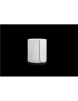 Стаканчик канцелярский h10, кожа Cuoietto 2