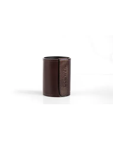 Стаканчик канцелярский h12, кожа Cuoietto