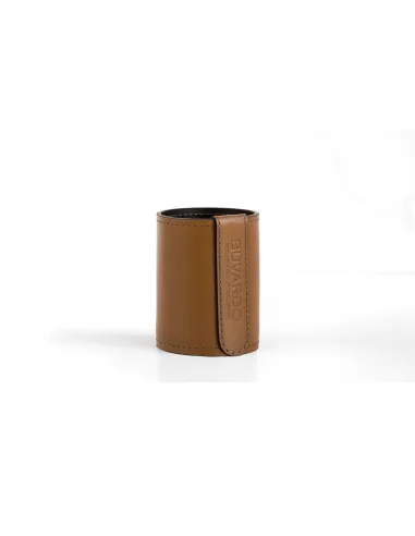 Стаканчик канцелярский h12, кожа Full Grain