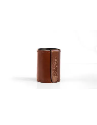 Стаканчик канцелярский h12, кожа Full Grain