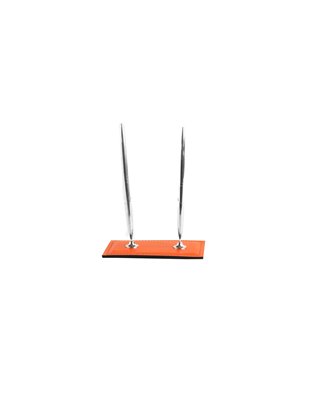 Подставка для двух ручек, кожа Cuoietto