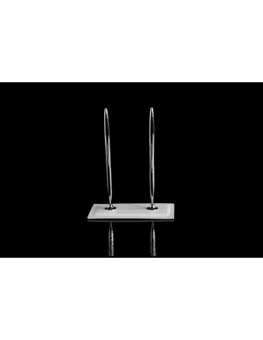 Подставка для двух ручек, кожа Cuoietto