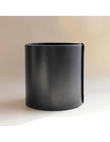 Корзина для мусора h30, кожа Cuoietto
