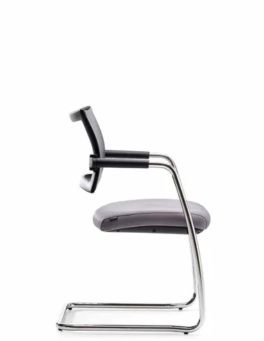 Кресло VAGHI EXPO LIGHT, для посетитетелей, на полозьях