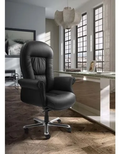 Кресло LEYFORM DOGE LUX для руководителя, кожаное