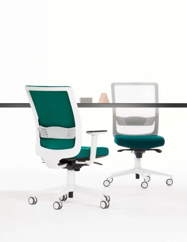 Кресло VAGHI BURSA RETE EVOLUTION WHITE, для оператора, эргономичное