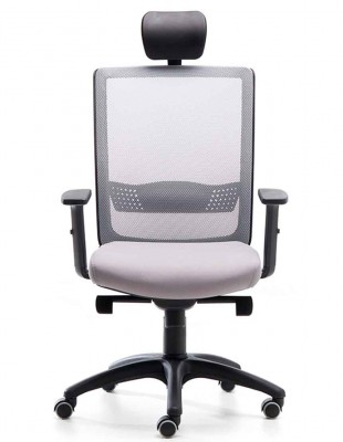 Кресло VAGHI BURSA RETE EVOLUTION BLACK, офисное, черный корпус 2