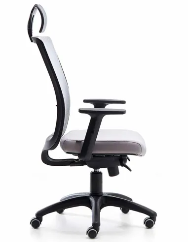 Кресло VAGHI BURSA RETE EVOLUTION BLACK, офисное, черный корпус