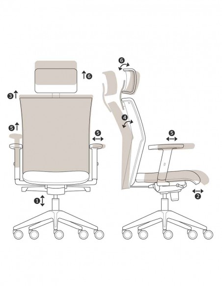 Кресло VAGHI MOREA, тканевое, с металлическими подлокотниками
