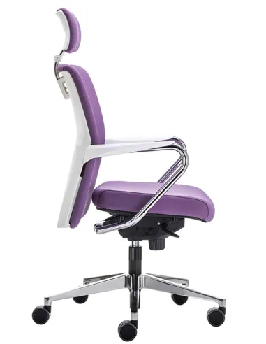 Кресло VAGHI MOREA, тканевое, с металлическими подлокотниками