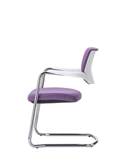 Кресло VAGHI MOREA COMFORT GUEST, для посетитетелей, белый корпус