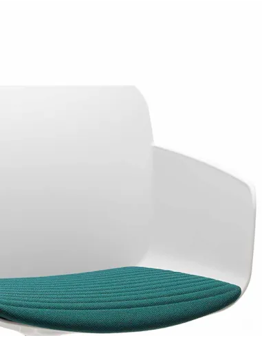 Кресло VAGHI LIBERA (WHITE, 5 STARS), для посетитетелей, белый корпус