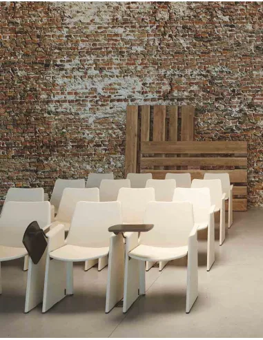 Кресло VAGHI GAIO, складное, для аудиторий и конференций, с планшетом