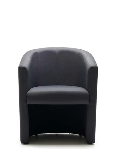 Кресло VAGHI WIZARD, мягкое, для посетителей, кожаное, лаундж