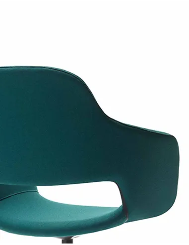 Кресло VAGHI WIZARD, для посетителей, поворотное, на круглой базе