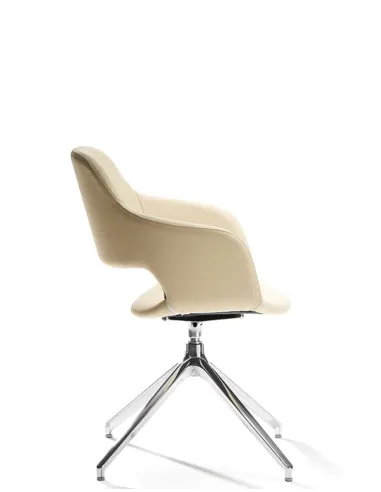 Кресло VAGHI WIZARD, для посетителей, на фиксированной крестовине, тканевое