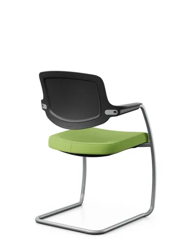 Кресло GIROFLEX 161-6003, для посетителей, на полозьях