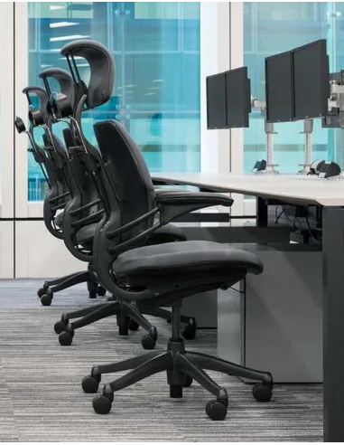 Кресло HUMANSCALE FREEDOM (O005), тканевое, эргономичное, США - цена Украина, Киев, Днепр, Харьков, Одесса, Винница, Львов, Черн