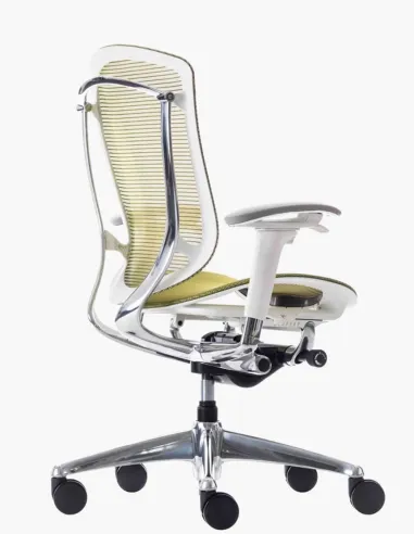 Кресло OKAMURA CONTESSA SECONDA, с сетчатым сиденьем, белый корпус - купить в Киеве, Одессе, Днепре, Харькове, Львове