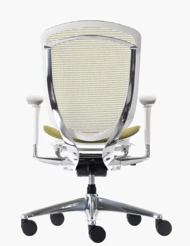 Кресло OKAMURA CONTESSA SECONDA, с сетчатым сиденьем, белый корпус - купить в Киеве, Одессе, Днепре, Харькове, Львове