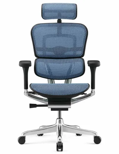 Кресло ERGOHUMAN LUXURY 2 (EHL2-AB-HAM-5D-E-L, сетка Т-168-B4 Cobalt), эргономичное
