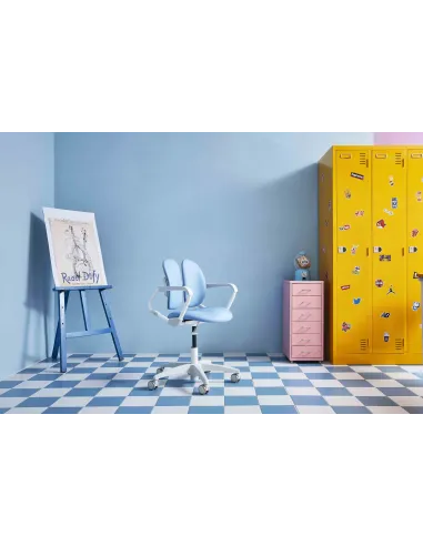 Крісло DUOREST MILKY (MI-218DSF MILD BLUE), дитяче, ортопедичне - ціна Україна, Київ, Дніпро, Харків, Одеса, Вінниця, Львів