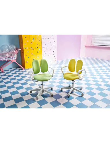 Кресло DUOREST MILKY (MI-218DSF MILD LIME), для детей, ортопедическое - цена Киев, Днепр, Харьков, Одесса, Винница, Львов