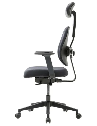 Кресло DUOREST GOLD D2500G-DAS BLACK, ортопедическое, цвет черный