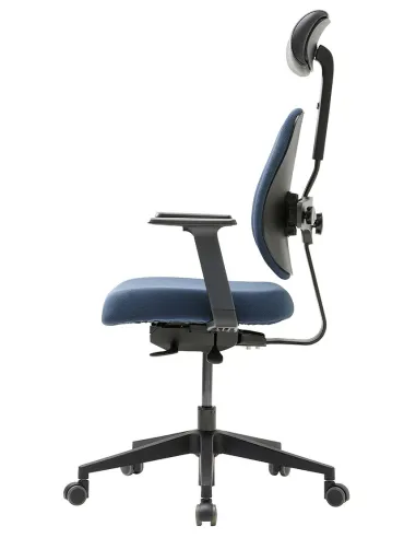 Кресло DUOREST GOLD D2500G-DAS DEEP BLUE, ортопедическое, синий цвет