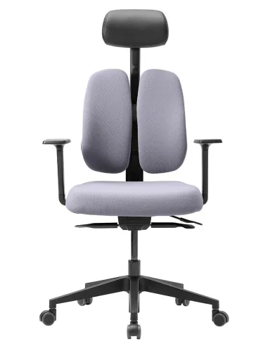 Кресло DUOREST GOLD D2500G-DAS GREY, ортопедическое, серый цвет